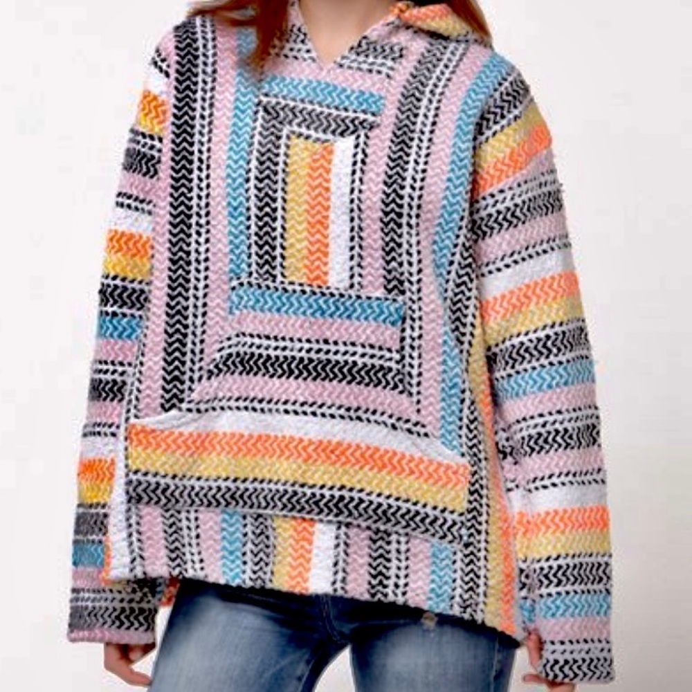 Baja Poncho - Multicolor